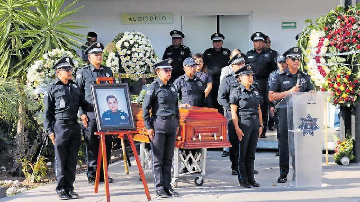 Último adiós policía linchado